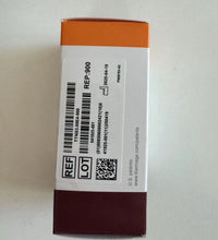 Side view of Thermage CPT Body Frame Total Tip 3.0cm² – 900 Reps box with REF, LOT, and expiration details for clinical use.