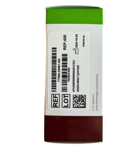 Back packaging of Thermage CPT Eye Tip 0.25cm² – 450 Reps showing lot number, expiration date, and barcode for professional use.